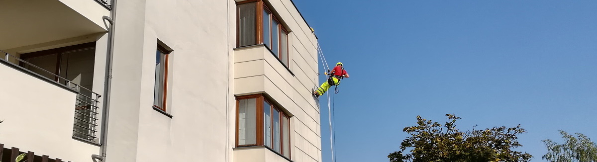 Malowanie elewacji  w Warszawie